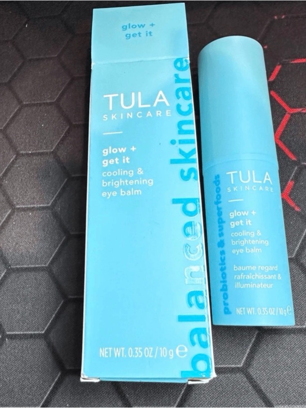 TULA Skincare Glow + Get It Cooling & Brightening Eye Balm 10g